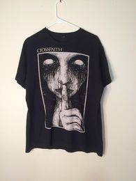Men's T-Shirts Crossfaith Metal Bamd Tee Tour Promo Shirt Black Large