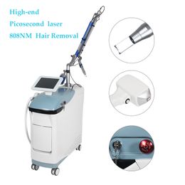 2 in 1 Pico Machine laser tattoo birthmark removal high power green laser pointers 755nm honeycome head for Colourful tattoos