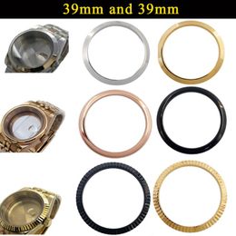 Repair Tools & Kits Silver Fluted Bezel Stainless Steel Fit 36mm 39mm Watch Case Ring Replacement Parts High QualityRepair