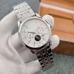 reloj Sun wristwatch r x watches o Luxury designer l e Moon Star mechanical steel band 316 fine Japanese movement watch men