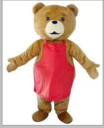 2022 Adorkable Teddy Bear Adult Mascot Costume Birthday Party Halloween Outdoor Outfit Suit