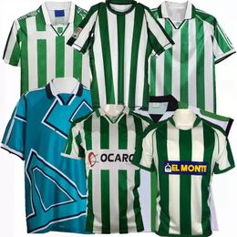 Retro soccer jerseys 1982 85 88 89 1976 1977 1993 94 95 96 97 98 200 01 02 real ALFONSO DENILSON JOAQUIN ALFONSO Fernando FINIDI betis classic vintage football shirt