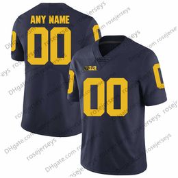 American College Football Wear 2019 NCAA 150TH Michigan Wolverines #4 Jim Harbaugh 5 Jabrill Peppers 21 Desmond Howard 2 Carlo Kemp Jake Moody White Navy Yellow Jerse