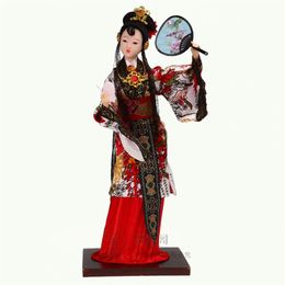 -Authentischer Peking Tang Fang Silk Puppenhandwerk Geschenke Souvenir Ornamente Business Affairs2522
