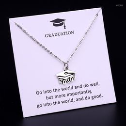 Chains Graduation Gift Graduate Necklace Degree Diploma Senior Choker Necklaces School Leavers 2022 Women JewelryChains Godl22