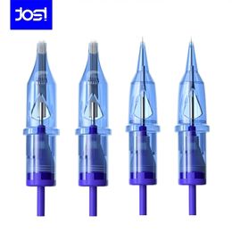 JOSI Tattoo Needles Safety Cartridge 20pcs Membrane System Needle RL RM M1 RS 0.3mm 0.35mm for Machine Pen 220316