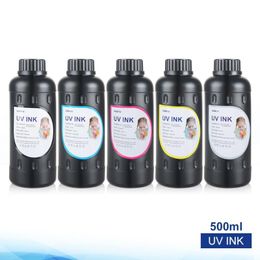 Ink Refill Kits Bottle X 500ml UV / LED For Flatbed Printer 3D 1390 1400 1410 L800 R290 R330Ink KitsInk