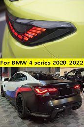 Auto Accessories Turn Signal Lights For BMW M4 DRL Taillight 20-2022 425I 430I Rear Car LED Tail Light Brake Light