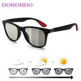 sun sports Canada - Sunglasses Pochromic Polarized Men Women Driving Sports Chameleon Discoloration Goggles Sun Glasses UV400 Brand