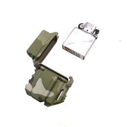 Tactical Lighter Shell Storage Case Lighter Container Organiser Holder For Zippo Inner Tank Outdoor Camping Survival Tool
