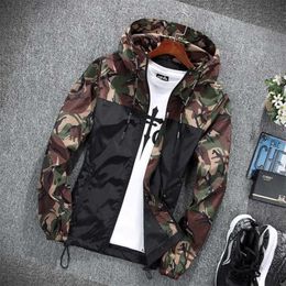 Spring Autumn Coat Men Jacket Camouflage Young Couples Outerwear Colourful Tops Clothes Casual Big Boys Jackets for Men MY015 220815