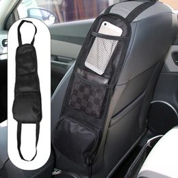 Car Organiser Seat Storage Bag Side Hanging Mesh For Small Items Useful Interior AccessoriesCar