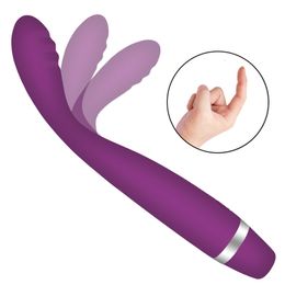 Sex toy Toy Massager Powerful Finger Vibrators for Women Waterproof Clit Stimulator Female g Spot Vagina Vibrator Lesbian Masturbating WR45