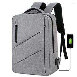 Backpack 2022 Men's Multifunctional Waterproof Bags For Male Business Laptop USB Charging Bagpack Casual Rucksack Y254