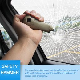 Interior Decorations Car Emergency Mini Safety Hammer Automobile Hook 2 In 1 Window & Back Seat Hanging Life-SavingInterior