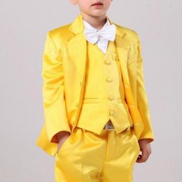 Men's Suits & Blazers 2022 Custom Made Formal Groom Wear Wedding For Boy Kids Suit Party Children Tuxedos 3PCS