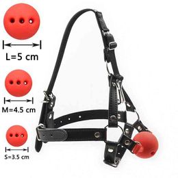 types of fetishes Australia - NXY Bondage Bdsm Sex Toys Horse Mask Type Ball Mouth Gag for Women Fixation Open Gags Nose Hook Strap Fetish Sexy Cosplay 0331