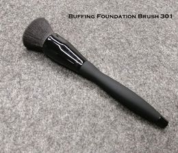 Velvet Luxe Buffing Foundation Brush 301 Face Imperfection Full Coverage Flawless Liquid Foundation Makeup Brushes Creme Concealed Base Cosmetics Brushed Tool