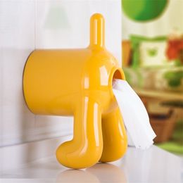 Simple life Eco-friendly fashion animal tissue box cover toilet paper box tissue holder napkin holder suction cup T200425