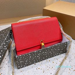 Designer- Women Chain shoulder crossbody Bag Lady luxurys Bags Female clutch Handbags wallet purse high quality