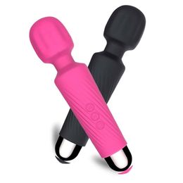 New Wireless Dildo AV Vibrator Magic Wand Female Clitoral Stimulator USB Rechargeable Massager Merchandise Adult sexy Toys