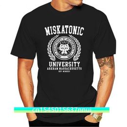 Miskatonic University O Neck Fashion Shirt Cthulhu Mne Tshirt Lovecraft 220702