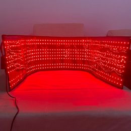 red light therapy belt led light therapy pad with infrared 660nm near infrared 850nm relief pain muscle relaxation