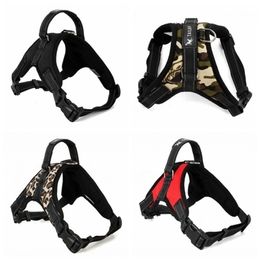 VIP Big Heavy Duty Dog Pet Collar Adjustable Padded Big Large Medium Small Dog es vest Husky Dogs Supplies 201101