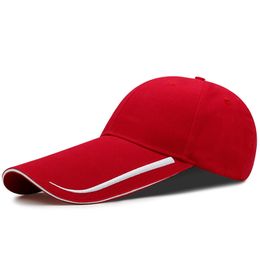 14cm long visor large head Man Big Size Causal Peaked Hats Cool Fishing Hat Plus Baseball Caps 55-60cm 60-65cm 201026
