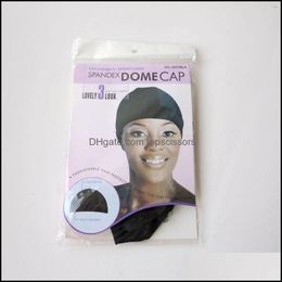 Wig Caps Hair Accessories Tools Products Spandex Dome Cap For Snood Nylon Strech Hairnets Making Wigs Glueless Net Liner Drop Delivery 202