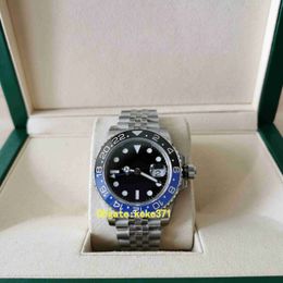 Super men watch 126710BLNR 126710 40mm Stainless 904L Ceramic ETA 2836 Movement Mechanical Automatic watches jubilee bracelet Wristwatches Blue Luminescent