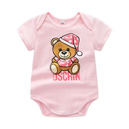 Baby Rompers Summer Newborn Girl Clothes Boys Short Sleeve Jumpsuit Baby Clothes New Born Bodysuit 3M-24M