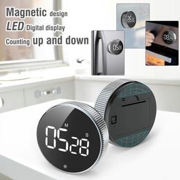 Bath Magnetic Digital Timer Kitchen Cooking Shower Research Stopwatch LED Counter Alarm Reminder Manual Electronic Countdown Inventory Wholesales