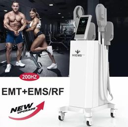 Powerful HI-EMT The Neo slimming Machine Muscle Building Stimulator with RF body shape fat burning EMS electromagnetic Muscle Stimulation bulit muscles equipment