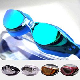 Men Women New Swimming Glasses Myopia Anti Fog Professional Silicone Waterproof Pool Beach Swim Eyewear Diopter Swimming Goggles Y220428