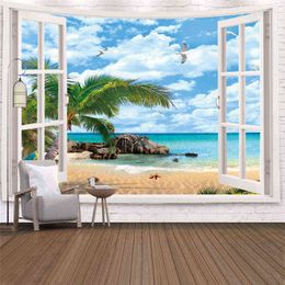 Tapestry Cheap Beach Outside Door Tapestry Hippie Wall Hanging Large Printed La