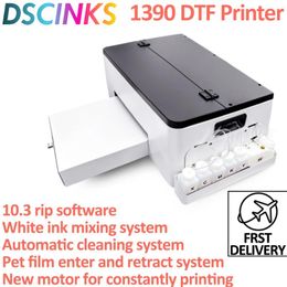 Tablet PC Ankunft 1390 DTF-Drucker A3 für digitale 13-Zoll-Tinten-T-Shirt-Druckmaschine Wärmeübertragung Pet Roll Film 10.3 Riptablet