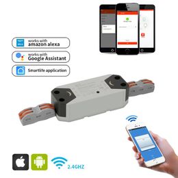 switch wire UK - Switch Smart WiFi Wire Conductors Cable Clamp Terminal Block Spring Connector Wall-in For Light ConnectingSwitch