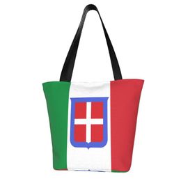 Evening Bags Women Shoulder Bag Flag Of Italy Print Ladies Shopping Grocery Handbag Tote For GirlsEvening