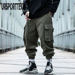 Cargo Pants Men Hip Hop Harem Pant Streetwear Harajuku Track Jogger Sweatpant Cotton Techwear Cargo Pants Trousers Male Pants 220713