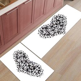 Carpets Modern Anti-slip Kitchen Mat Football Love Sports Home Entrance Doormat Balcony Living Room CarpetCarpets