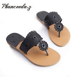 Shoe Sandals Fashion Flip Flops Summer Style Hair Ball Chains Flats Solid Slippers Sandal Flat Y200423 GAI GAI GAI