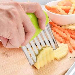 Multifunction Potato Cutter Chips Kitchen Accessories Tool French Fry Maker Peeler Cut Dough Fruit Vegetable Potato Chopper Knife