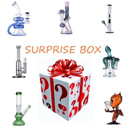 Blind Box Hookahs Heady Glass Bongs Colourful Smoking Pipes Unique Style Oil Dab Rigs Randomly Send