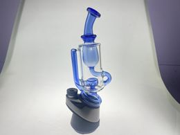 Biao glass peak recycle cup style blue smoking Pipe oil rig hookah beautifully designed welcome to order price concessions