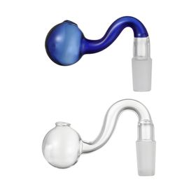 Glass Oil Burner Smoking Pipes Bowls with 30mm Bowl 14mm 18mm Male Female Blend Hand Pipe Mix Colour For Water Hookah Bong