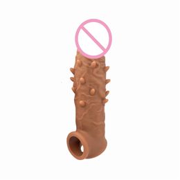 Sex toy s masager Toy Massager Vibrator Penis Cock Big Size Boys Gay Ring Delay Ejaculation Vibrating Liquid Silicone for 8SL6 5NGP JN45