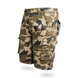 100% Cotton Military Cargo Shorts Men Army Tactical Short Pants for Mens Summer Casual Camouflage Combat Plus Big Size 220622