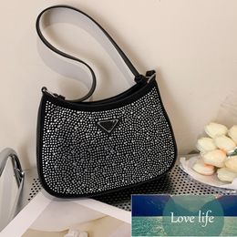 Top Fashion Crystals Triangle Logo Handbag Luxury All-over Decoration Diamond Handle Bags Purse Wallet