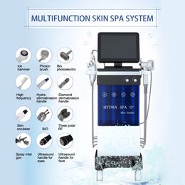 Multi-Functional Beauty Equipment 14 In 1 Jet Peel Oxygen Water Aqua Facial Hydrodermabrasion Skincare Facial Lifting Antiwrinkle Treatment Instrument For Sale